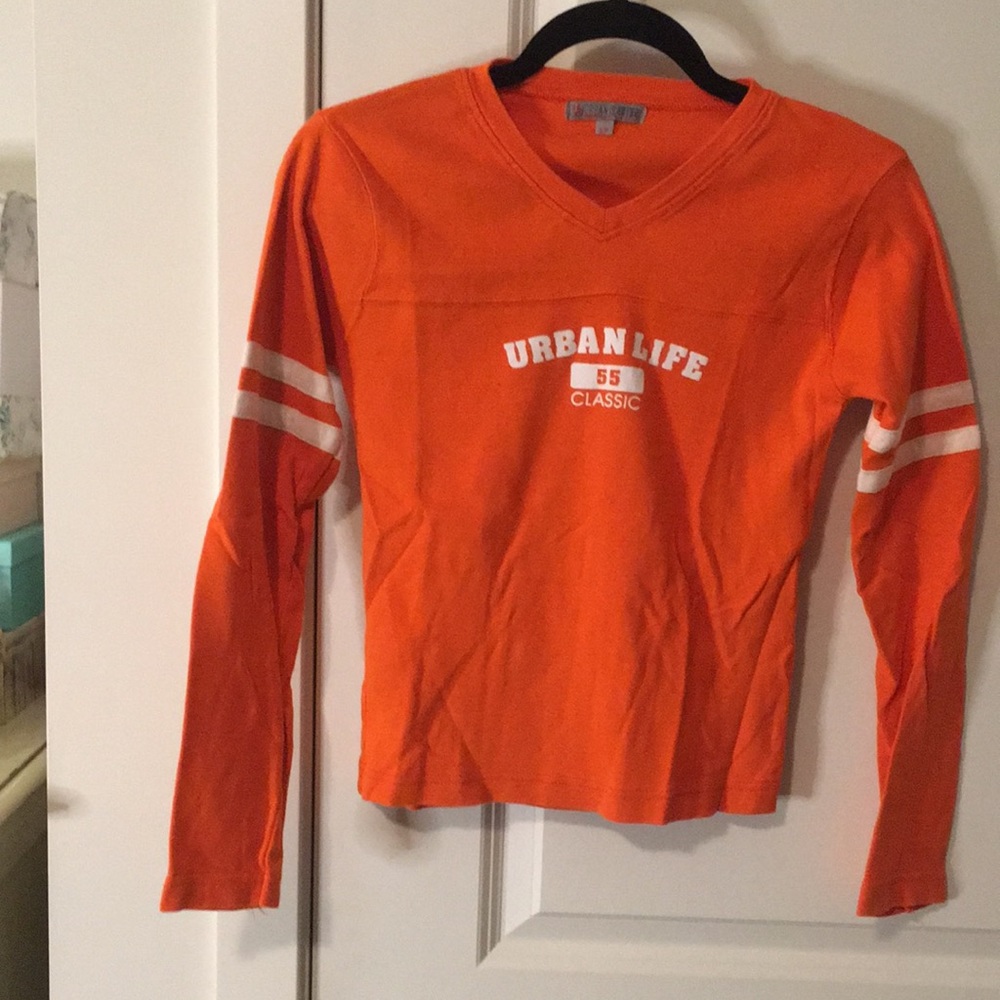 Orange Rugby Shirt